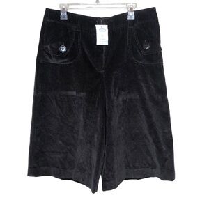 NEW Vintage Talbots Corduroy Camp Mom Shorts Plus Size 16 Pockets NWT OLD STOCK